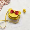 Mini Monedero de Dibujos Animados Lindo para Niños Bolso de Moda Princesa Elegante para Niña Pequeña Bolsa con Lazo para Niñas
