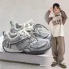 Zapatillas Chunky para Niños 2026 Primavera y Otoño Nuevos Zapatos Deportivos de Malla Transpirable para Niñas, Zapatos Casuales Antideslizantes de Suela Suave para Niños
