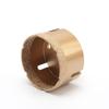 Broca para abrir furo M14 soldada 55mm dourada soldada broca de diamante para azulejo cerâmico seco abridor de furo de diamante