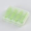 4 Pares de Tapones para los Oídos Aislantes del Ruido Insonorizados en Caja Tapones de Esponja para los Oídos Reducción de Ruido Rebote Lento Material PU Tipo Bala Tapones para los Oídos para Dormir
