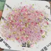 Nueva Colección Primavera y Verano Tormenta de Grava Dulce y Fresca Material de Resina Floral Joyería de Piedra de Cristal Natural DIY