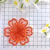 Patch de Tecido Flor de Strass Pérola Estilo Coreano Elegante DIY Artesanal Versátil Grampo de Cabelo Tiara Flor para Sapato Acessórios de Roupa