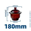 Aparelho de Secagem Laboratório-Tamanho Aspirador Placa Cerâmica Marrom Transparente Pote à Prova de Umidade Instrumento Químico Industrial Recipiente de Vidro para Secagem