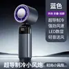 Nuevo Mini Ventilador de Mano USB Portátil para Estudiantes Plegable Pantalla Digital Aromaterapia Ventilador Eléctrico Pequeño Regalo