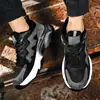 Zapatos de malla de moda para hombre con suela gruesa, zapatos deportivos y casuales transfronterizos de talla grande para exteriores, zapatillas resistentes al desgaste para estudiantes