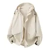 2025 Nueva Marca de Moda Chaquetas para Hombre y Mujer Primavera y Otoño Holgadas Casual con Capucha Ropa de Trabajo Chaquetas de Montañismo
