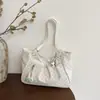 Bolso de Hombro Vintage Artístico de Nicho Estilo Universitario para Mujer 2026 Nueva Moda Simple de Gran Capacidad