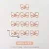 Shangjin Nuevo Amor Clip Pequeño Color Japonés Flor Empaque Clip Decorativo Tarjeta Accesorios DIY