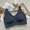 Chaleco de verano tipo copa fija sin aro de acero ropa interior sin marcas ropa interior deportiva fina cómoda