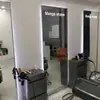 Espelho de Barbearia, Espelho Especial para Salão de Cabeleireiro, Espelho de Celebridade da Internet, Espelho de Corpo Inteiro, Montado na Parede, Iluminado, Modelo Novo, Espelho de Parede, Espelho para Cabeleireiro