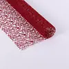 Malha para embrulho de flores malha jacquard malha de ganso malha de papel para embalagem Dia dos Namorados decoração de malha para buquê de mosquitinho