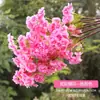 Galhos de cerejeira artificial, pessegueiros, galhos de flor de pêssego para casamento, adereços, flores artificiais, buquês para decoração de teto de sala de estar, alta simulação
