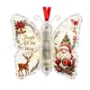 Ornamentos de Presente em Dinheiro Borboleta de Novo Produto Transfronteiriço Tubo de Borboleta de Natal Presente em Dinheiro