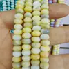 Cuentas de Ábaco Teñidas al Agua de 8x5 mm, Cuentas de Vidrio que No se Desvanecen, Cuentas Sueltas de Vidrio, Materiales para Joyería de Pulseras, Venta al por Mayor para Manualidades con Cuentas