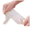 Guantes Desechables Pe Grado Alimenticio Catering Engrosados Película Plástica Cocina Comercial Hogar Caja Removible