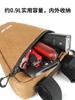 Bolsa Delantera para Manillar de Bicicleta de Montaña ESLNF Bolsa Triangular Gran Capacidad para Bicicleta de Carretera Resistente a Salpicaduras Bolsa para Tubo Superior Equipo de Ciclismo