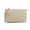 Bolso Sobre Bolso de Mujer 2025 Nuevo Casual Retro Cadena Bolso Cuadrado Pequeño Moda Bolso de Hombro Patrón Tejido Bolso Bandolera