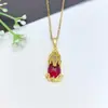 Colar Feminino de Aço Inoxidável Joias Nicho Versátil Pingente de Cobre Elegante Corrente para Clavícula Joias Corrente Leve de Luxo