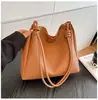 Bolso de Hombro Retro de Gran Capacidad para Mujer Transfronterizo 2026 Nuevo Bolso Cubo Simple de Moda