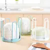 Venta Directa de Fábrica Escurridor de Platos Escurridor de Tazones Estante de Almacenamiento de Cocina para el Hogar Plástico al por Mayor Pequeño Desmontable Estante de Almacenamiento con Filtro de Agua