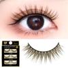 Empuje caliente transfronterizo natural largo multicapa tridimensional pestañas postizas tres pares pestañas 3D naturales cruzadas suministro de comercio exterior