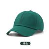 Novo Boné de Baseball de Algodão Puro com Top Macio Tendência Coreana Chapéu para Meninos e Meninas Chapéu Multicor Macaron Crianças