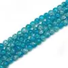 Cuentas de Cristal Crackle Explosión de Cristal Materiales de Accesorios DIY Pulsera Collar Cuerda de Mano Cuentas Sueltas de Cristal Cuentas Florales