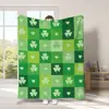 Nuevo St de Venta Caliente Transfronterizo Amazon Temu. Manta del Día de San Patricio Manta Navideña Manta de Regalo Festivo