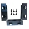 Soporte de almacenamiento para portátil debajo del escritorio Soporte de almacenamiento para portátil debajo del escritorio Estante de almacenamiento para portátil de metal conveniente