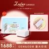 Compresas húmedas finas LMLTOP ahorradoras de agua, algodón cosmético, 1000 piezas, algodón limpiador no tejido, quitaesmalte, pieza de algodón TOP-007