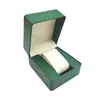 Caja de reloj de cuero PU al por mayor de fábrica, lote pequeño, logotipo y texto en bronceado, embalaje de almacenamiento de relojes, caja de regalo