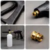Paquete Cruzado de Espuma de Poliuretano para Macetas Boquilla Pistola de Agua para Lavado de Autos de Alta Presión Set de Pistola Aspersora Botella Aspersora Móvil Portátil Máquina de Limpieza