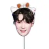 Máscaras Divertidas para Fiesta de Boda de Zhang Yixing, Señales de Bienvenida, Merchandising de Apoyo para Conciertos, Personalizable con tu Propia Imagen