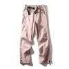 Cinto Primavera e Verão Masculino Esportes ao Ar Livre Calça Reta Solta 6737