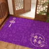 Nuevo felpudo de entrada estilo chino felpudo de entrada de pasillo felpudo para escalones felpudo para pies entrada segura de entrada y salida área para cambiarse los zapatos alfombra para limpiar la suciedad de la entrada