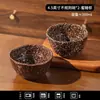Tigela Colorida com Manchas de Tinta, Tigela de Cerâmica Irregular Desconstruída para Arroz, Nova Tigela Criativa para Sobremesa, Tigela de Salada para Uso Doméstico