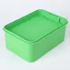 Bandeja de plántulas de PP Hidropónica Caja de plantación de brotes de verduras Plástico engrosado Doble capa Almacenamiento de agua Bandeja de plántulas Fabricante original Se puede personalizar