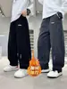 Pantalones de forro polar para niños, cálidos de invierno, nuevo estilo 2025 para niños mayores, con forro polar integrado, de pana, engrosados, largos, para usar en invierno