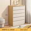 Armário de cômoda de cinco gavetas simples moderno para sala de estar de casa, armário de entrada contra a parede, armário de gaveta de luxo leve para quarto, armário de armazenamento