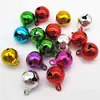Suministro color mixto oro plata cobre campana hierro aluminio 6-25MM campana de Navidad abierta