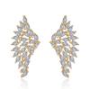 RAKOL Aretes creativos personalizados europeos y americanos de alas de ángel y flores para mujer Suministro al por mayor de AliExpress Amazon