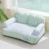Cama para Perro Estilo Nuevo Primavera y Verano Estilo Bosque para Todas las Estaciones Respaldo de Sofá Cama para Perro Esterilla Refrigerante de Verano Cama para Gato Cama para Mascota