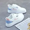 Novos Sapatos Femininos, Sapatos Casuais Versáteis Estilo Coreano, Sapatos Brancos de Bico Redondo, Tênis de Solado Grosso 2026, Tênis Femininos