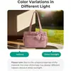 Bolsa de axila de grande capacidade para mulheres, nova bolsa de lona da moda 2026, bolsa de ombro de algodão simples e versátil, outono 2026