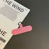Cordón para Teléfono Móvil Clip de Junta Hebilla en Forma de D Tela de Curado Tarjeta Fija Hebilla de Pegatina de Tarjeta Anillo Colgante de Metal Colgante