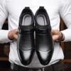 Outono 2023 Novos Sapatos de Couro Masculinos de Negócios Formais Tamanho Grande Sapatos Moda Baita Transfronteiriços Casuais Masculinos Tendência