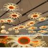 Accesorios de diseño para bodas, directos de fábrica, 10 candelabros creativos luminosos de acrílico, lámparas decorativas para auditorios de bodas y hoteles.