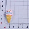 Mini Casquinha de Sorvete de Verão Brinquedo Alimentício Criativo Feito à Mão DIY Acessórios de Joia Cola de Creme Resina Pequenos Acessórios Materiais Atacado