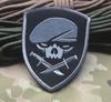 Medalha de Honra Moh Emblema Moral Militar Fã Pose Deus do Mar Poseidon Bordado Velcro Adesivo de Bolsa Tridente Pulseira