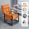 Sillón Lounge para Hora de Almuerzo, Silla para Oficina Dormitorio, Asiento Doble Propósito para Sentarse y Reclinarse para Siesta, Silla Sofá Perezoso Plegable para Estación de Trabajo